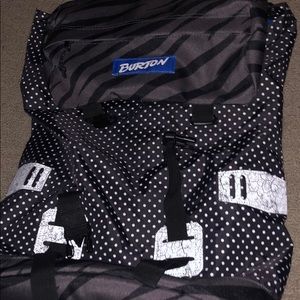 Burton black and blue Tinder backpack